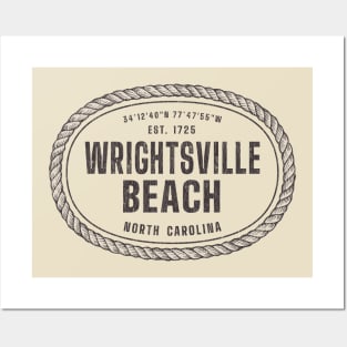 Roped In for Wrightsville Beach, North Carolina Posters and Art